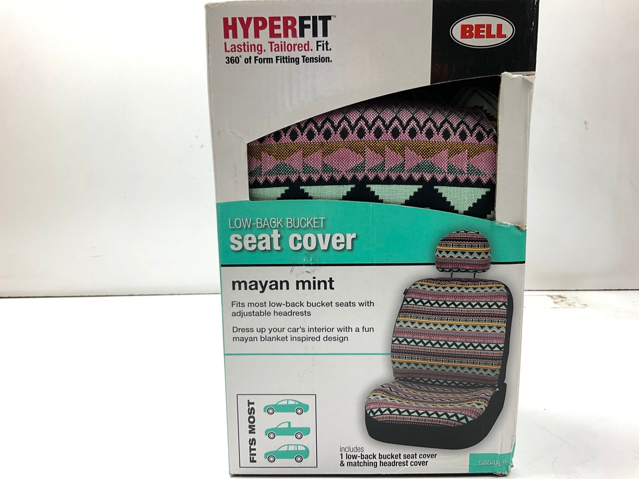 Hopkins 58048-9 Seat Cover For Low Back Bucket Seat - Mayan Mint - 1 SEAT