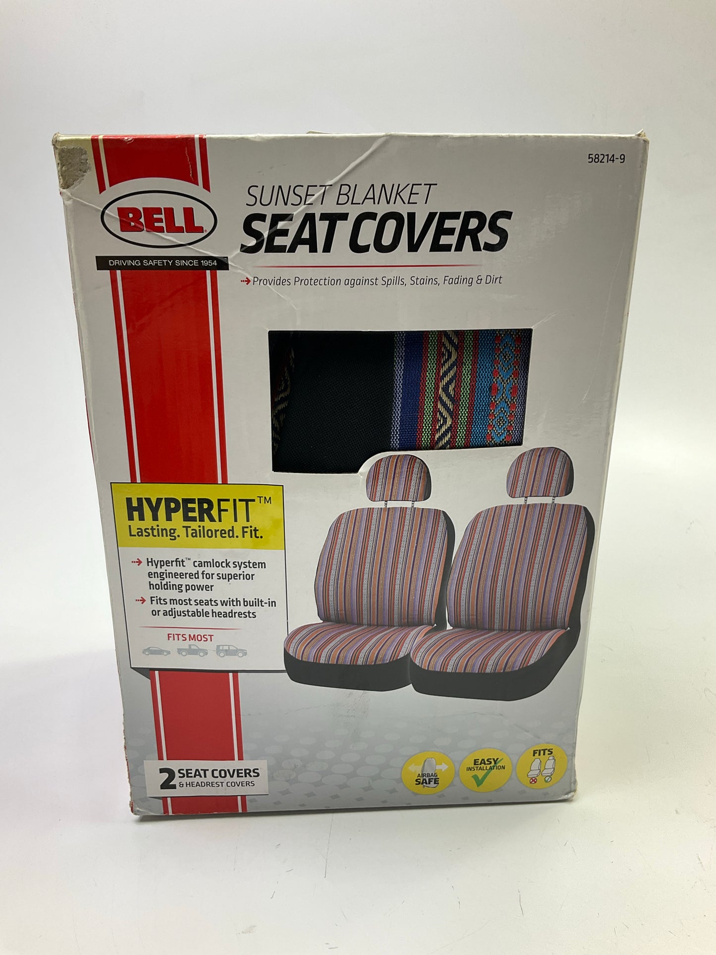 Hopkins 58214-9 Sunset Blanket Seat Covers, Universal, Does 2 Seats