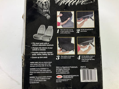 (2) Bell 70277-9 Universal Bucket Seat Covers David Gonzales Indian Chief Design