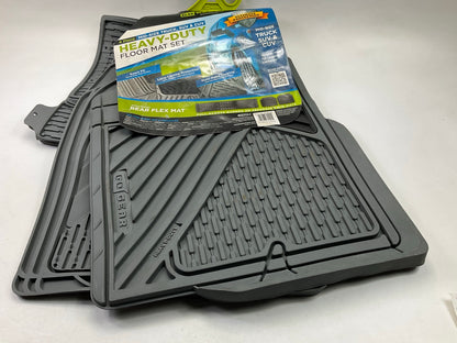 Hopkins 79101 Go-Gear Mid Size Heavy Duty Gray Floor Mats, 3-Piece Set, Trim-Fit