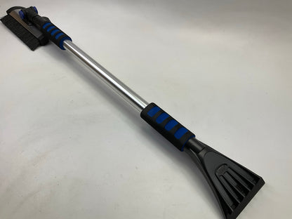 60'' Quick Lock Pivoting Head Snowbroom With Integrated Squeegee & Ice Scraper