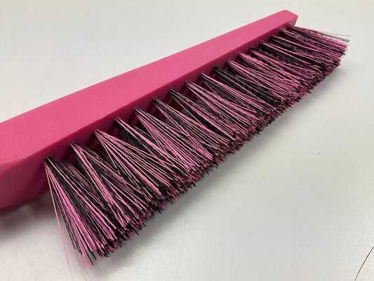 (2) Hopkins 886PKUS 31'' Mallory Pink Ice Scraper Snow Brush (PAIR)