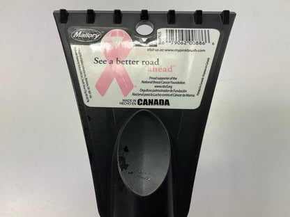 (2) Hopkins 886PKUS 31'' Mallory Pink Ice Scraper Snow Brush (PAIR)