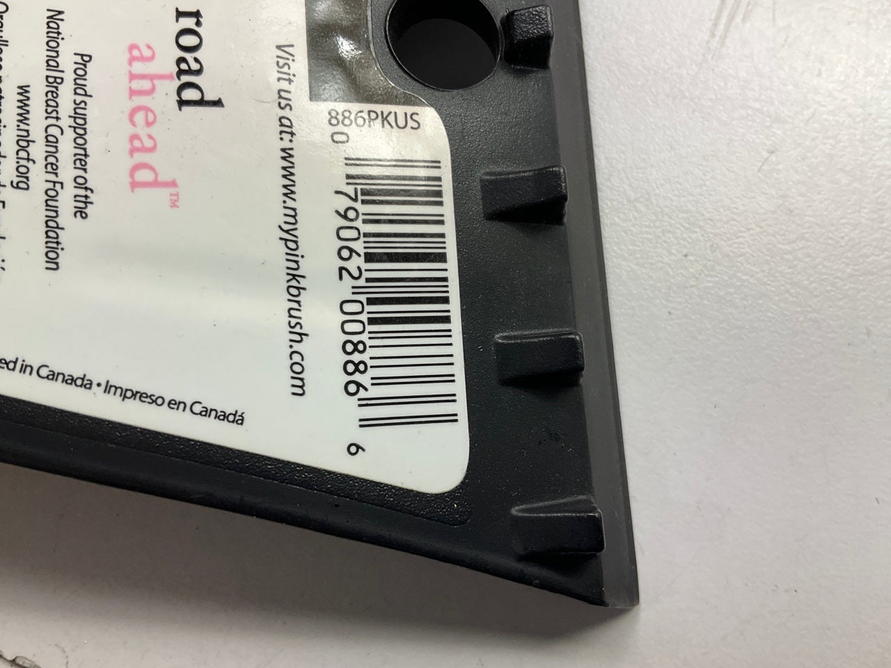 (2) Hopkins 886PKUS 31'' Mallory Pink Ice Scraper Snow Brush (PAIR)