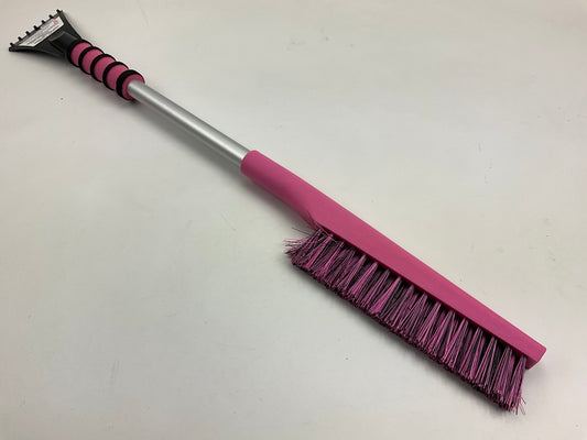 Hopkins 886PKUS 31'' Mallory Pink Ice Scraper Snow Brush