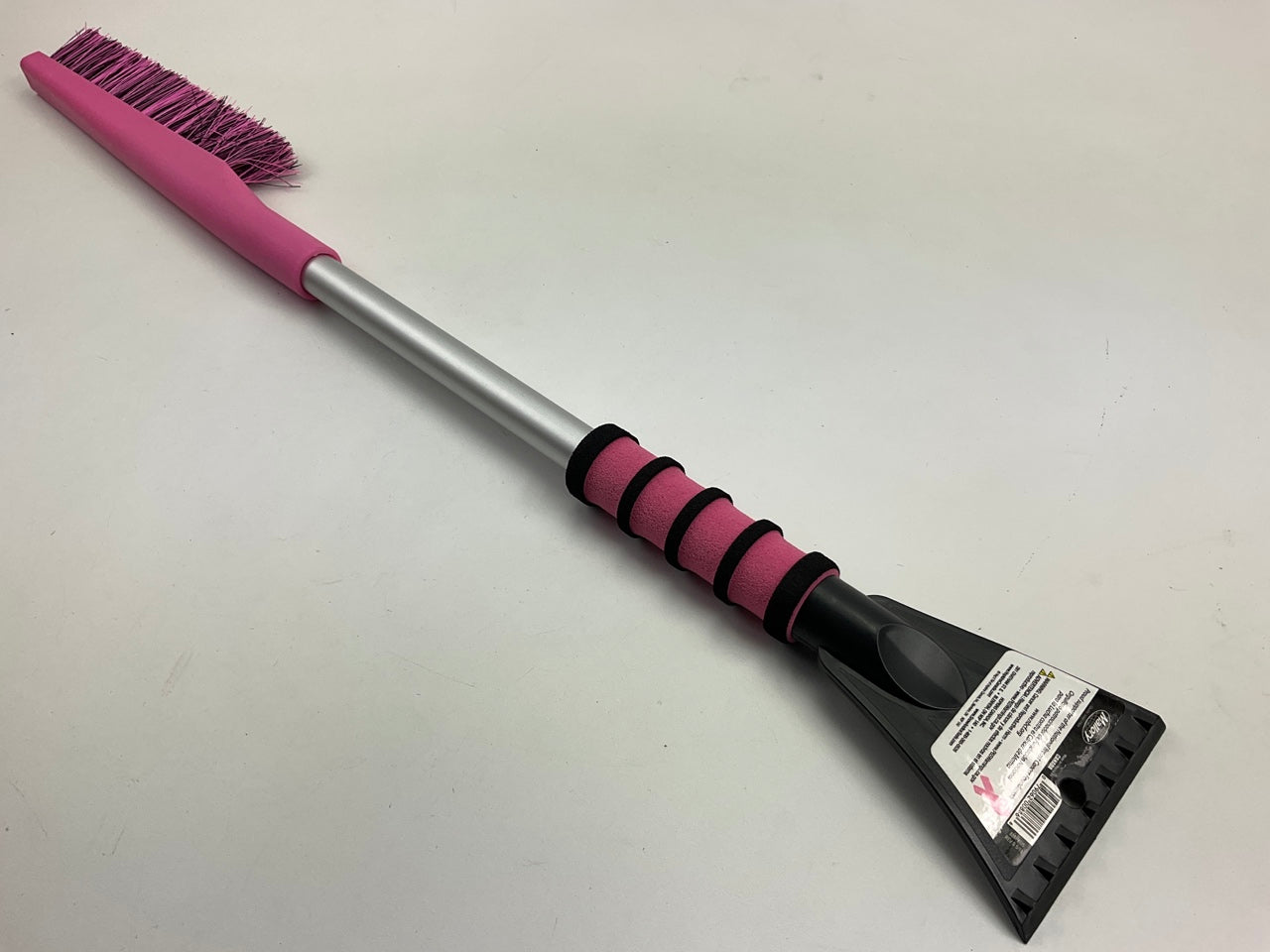 Hopkins 886PKUS 31'' Mallory Pink Ice Scraper Snow Brush