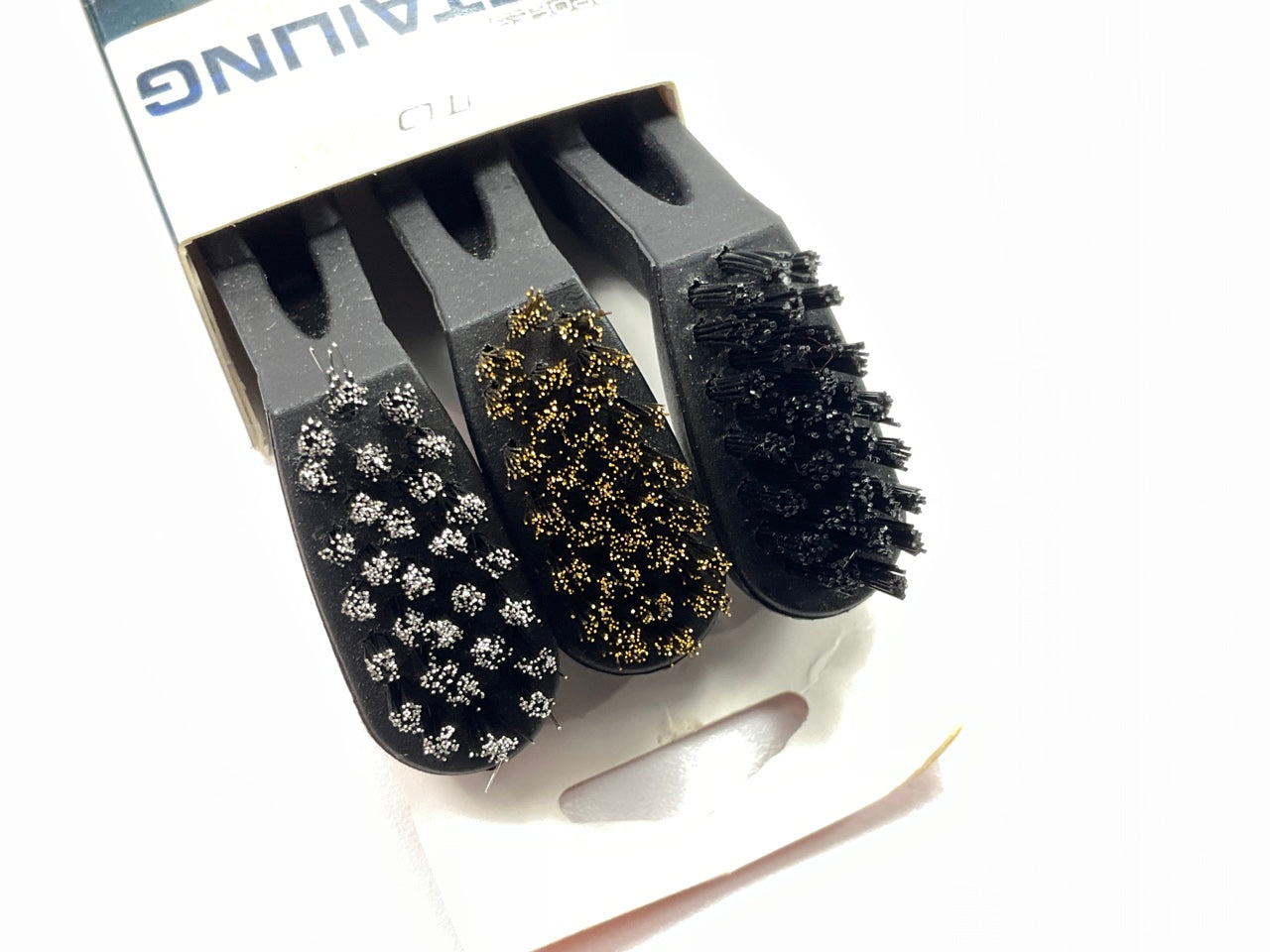 Hopkins 92004 - AutoSpa Detailing Brush, Nylon, Brass, & Stainless, 3 PC