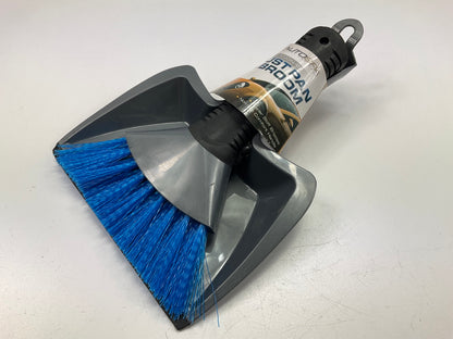 Autospa 92034 Grip Tech Deluxe Dust Pan W/ Heavy Duty Brush Auto Detail Cleaning