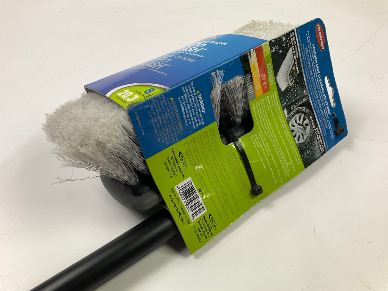 Hopkins 93053 Dip-N-Wash Brush, 48'' Long Strong Metal Pole Handle, 8'' Brush Head