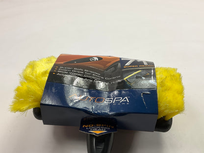 Hopkins 93097 10'' Washing Nozzle Brush - Attaches To Any Garden Hose, 71'' Handle