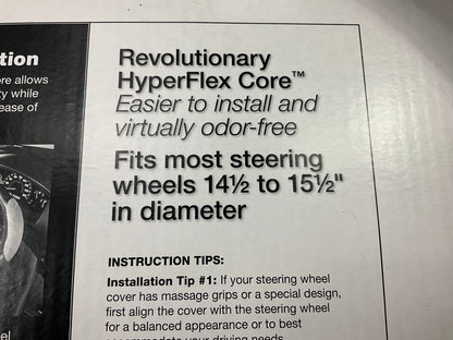 Hopkins 97362-9DI Golf Grip Steering Wheel Cover - 14-1/2'' To 15-1/2'' Diameter
