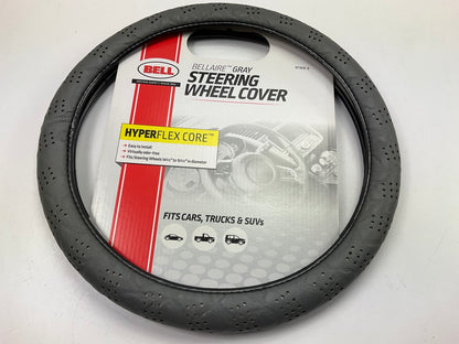 Hopkins 97369-9 HyperFLEX Core Bellaire Gray Steering Wheel Cover 14.5''-15.5''