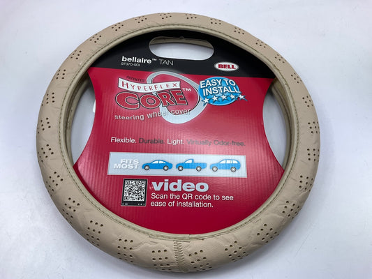 Hopkins 97370-9DI HyperFLEX Core Bellaire TAN Steering Wheel Cover 14.5''-15.5''