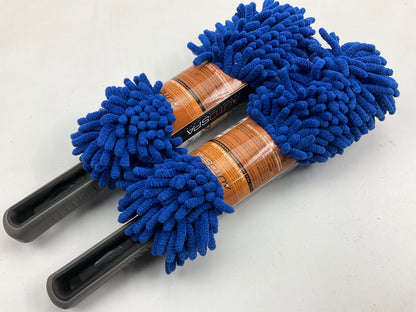 (2) Hopkins Carrand 97373AS Bend & Wash Wheel Cleaner Cleaning Brush Brushes