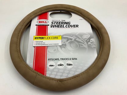 Hopkins 97385-9 HyperFLEX Core MEGA XL TAN Steering Wheel Cover 14.5''-15.5''