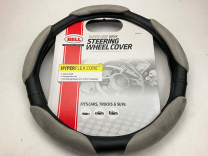 Hopkins 97393-9 HyperFLEX Core Super Grip GRAY Steering Wheel Cover 14.5''-15.5''
