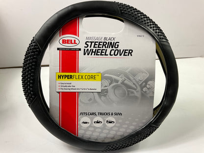 Hopkins 97462-9 Steering Wheel Cover 14.5''-15.5'' Diameter, Massage Black