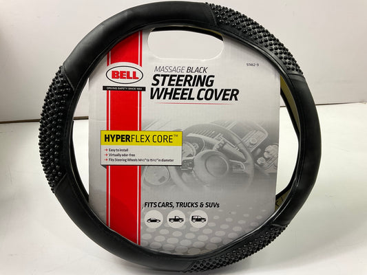 Hopkins 97462-9 Steering Wheel Cover 14.5''-15.5'' Diameter, Massage Black