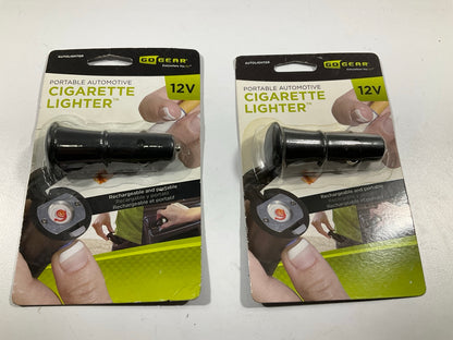 (2) Hopkins AUTOLIGHTER Portable 12V Cigarete Lighter 100 Lights Per Charge