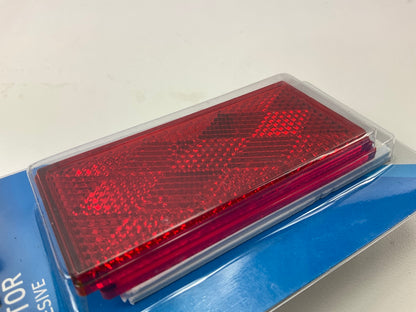 Hopkins B178SRW Rectangle Self-Adhesive Trailer Reflector 3-1/8'' W X 1-3/8'' 2 PC