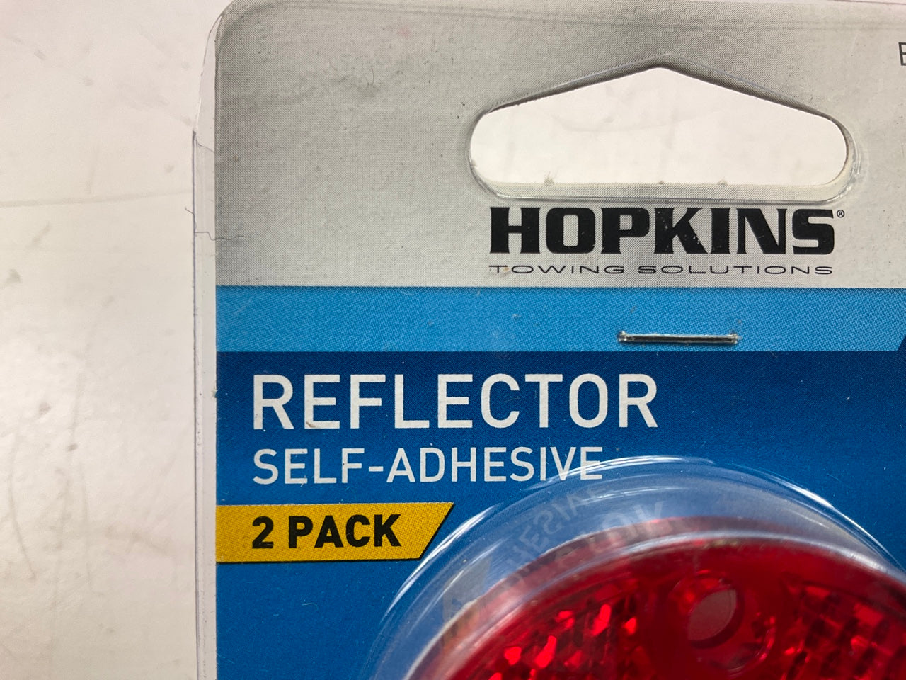 Hopkins B278SRW Stick-On Red Reflectors, 2 / PACK,  4.375'' Wide X 1.875'' High