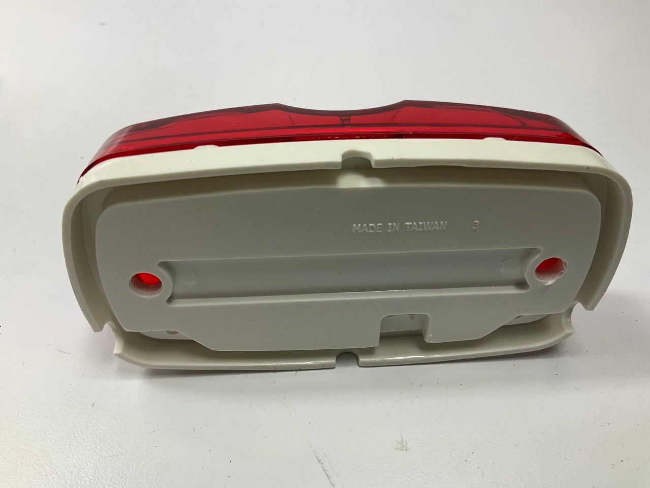 (x10) Hopkins B444R 4'' Rectangular Dual-Bulb Clearance / Side Marker Light, Red