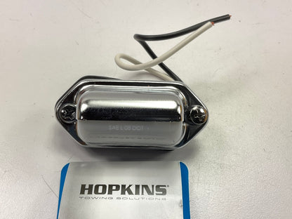 Hopkins B461 Hooded Ear Mount License Plate / Utility Light Lamp, 2 Wire
