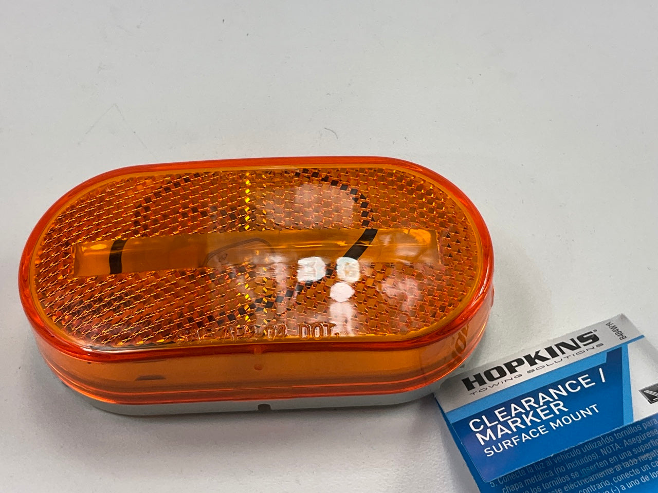 Hopkins B484W1A Clearance Side Marker Amber Lamp 12V