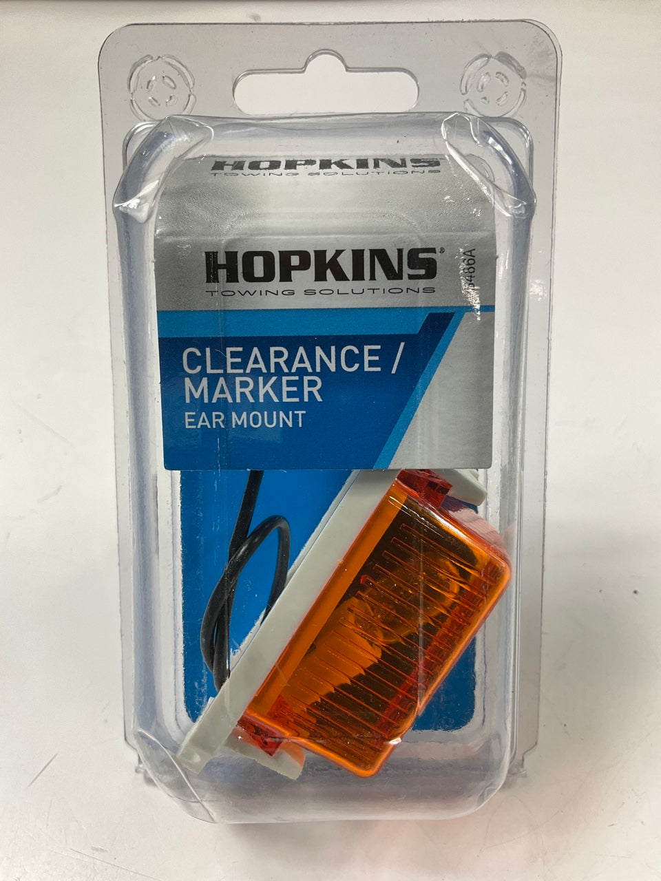 Hopkins B486A 1-5/8'' Rectangular Ear-Mount Clearance / Side Marker AMBER Light