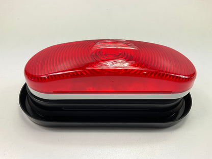 Hopkins B85RK Red Oval HALOGEN Stop / Tail / Turn Light Lamp, Grommet Mount 12V