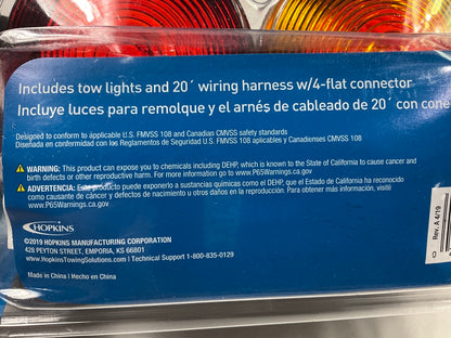 Hopkins C6300 Driver & Passenger Side Magnetic Trailer Towing Lamp Kit