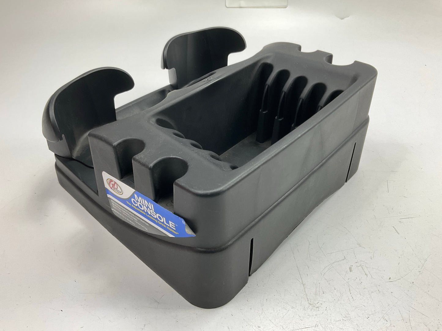 Hopkins EMIC-BLA GO GEAR Euro Mini Center Console, Black, W/ Cup Holder