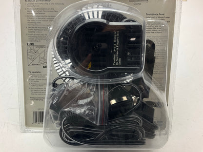 Hopkins SP570804  12 Volt 7'' Oscillating Electric Fan, 12V Car Truck SUV Bus Fan