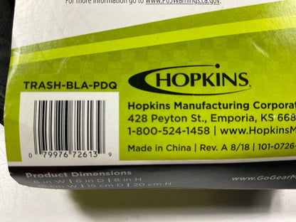 Hopkins TRASH-BLA-PDQ Pop Up Trash Can
