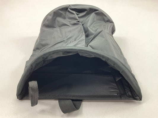 Hopkins TRASH10-BLA Space Saver Trash Can