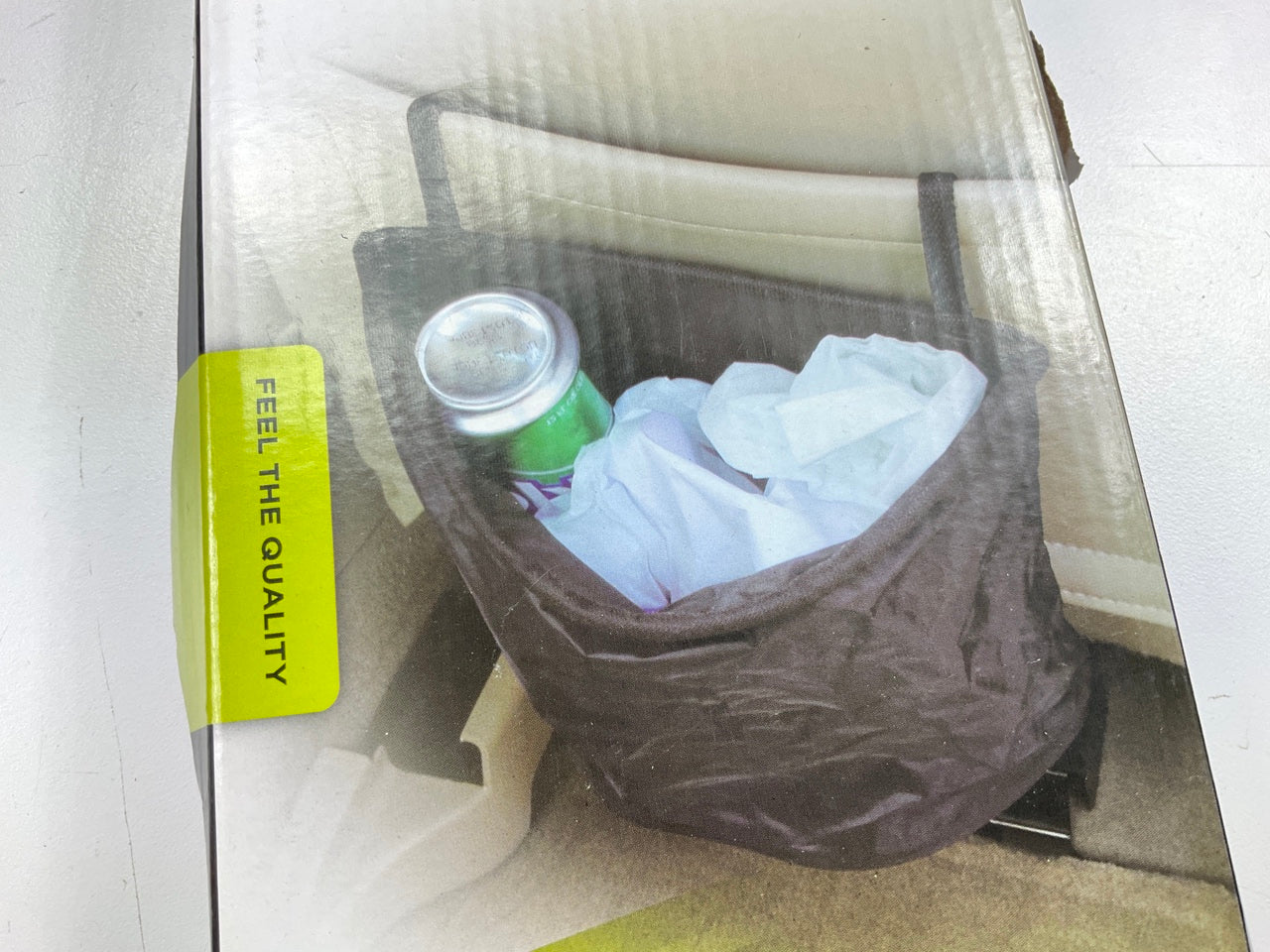 Hopkins TRASH10-BLA Space Saver Trash Can