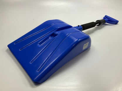 (4) PACK Hoppy 17211 Auto Emergency Snow Shovel W/ Extendable Handle BLUE COLOR