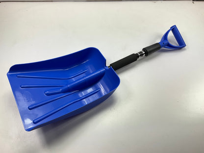 Hoppy 17211 Auto Emergency Snow Shovel With Extendable Handle BLUE COLOR