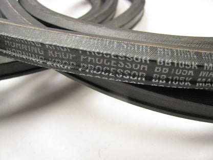 (4) Heavy Duty V-belt  Horning Krop BB105K BB105 5LK1080   - 5/8'' X 108''