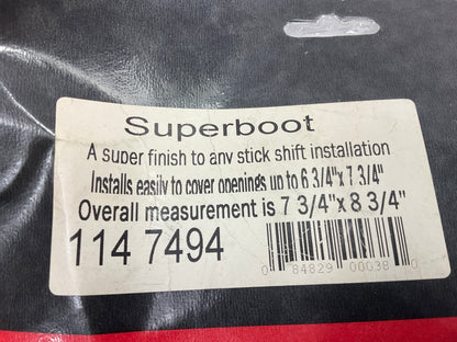 Hurst 1147494 Universal Shifter Boot, Super Boot And Plate Shifter
