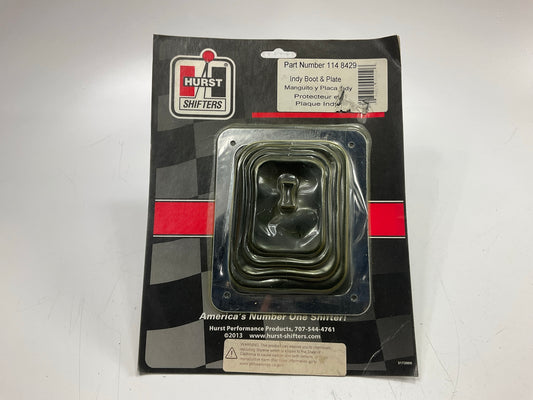 Hurst 1148429 Manual Transmission Shifter Boot And Plate For Indy Shifters