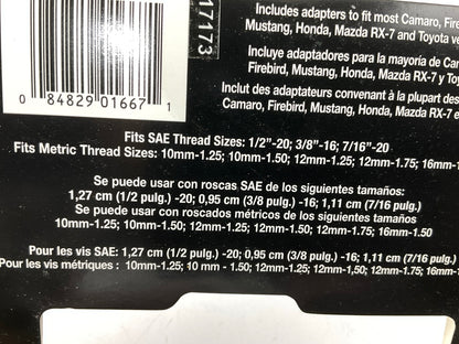 Hurst 1530020 Hurst Universal T-Handle Brushed Shift Knob Manual Trans.