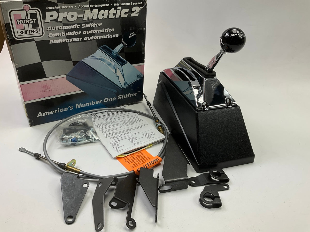 Hurst 383-8500 Pro-Matic 2 Automatic Shifter - Turbo TH350 TH400 Ford C4 C6