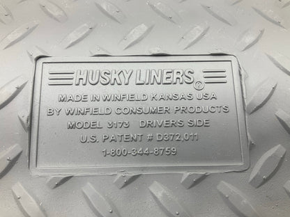 Husky Liners 31732 Front Rubber Floor Liner Mats Gray For 1997-06 Jeep Wrangler