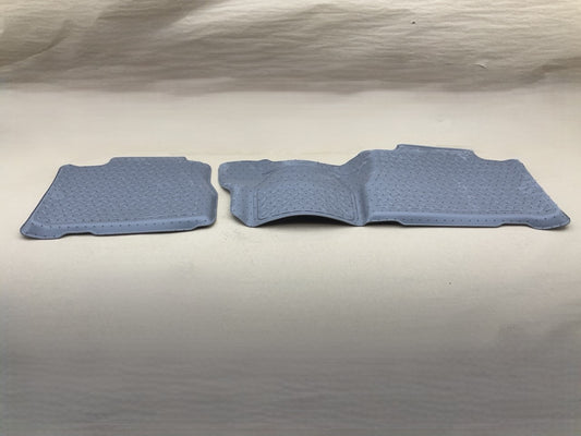 Husky 61422 Rear 2nd Row Rubber Floor Liner Mats GRAY 07-14 Chevy Tahoe, Yukon