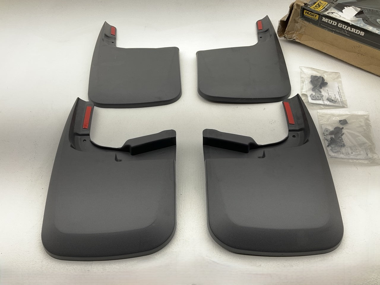 Husky 58466 Front & Rear Splash Guards / Mud Flaps Set 2017-2022 F-250 F-350 SD