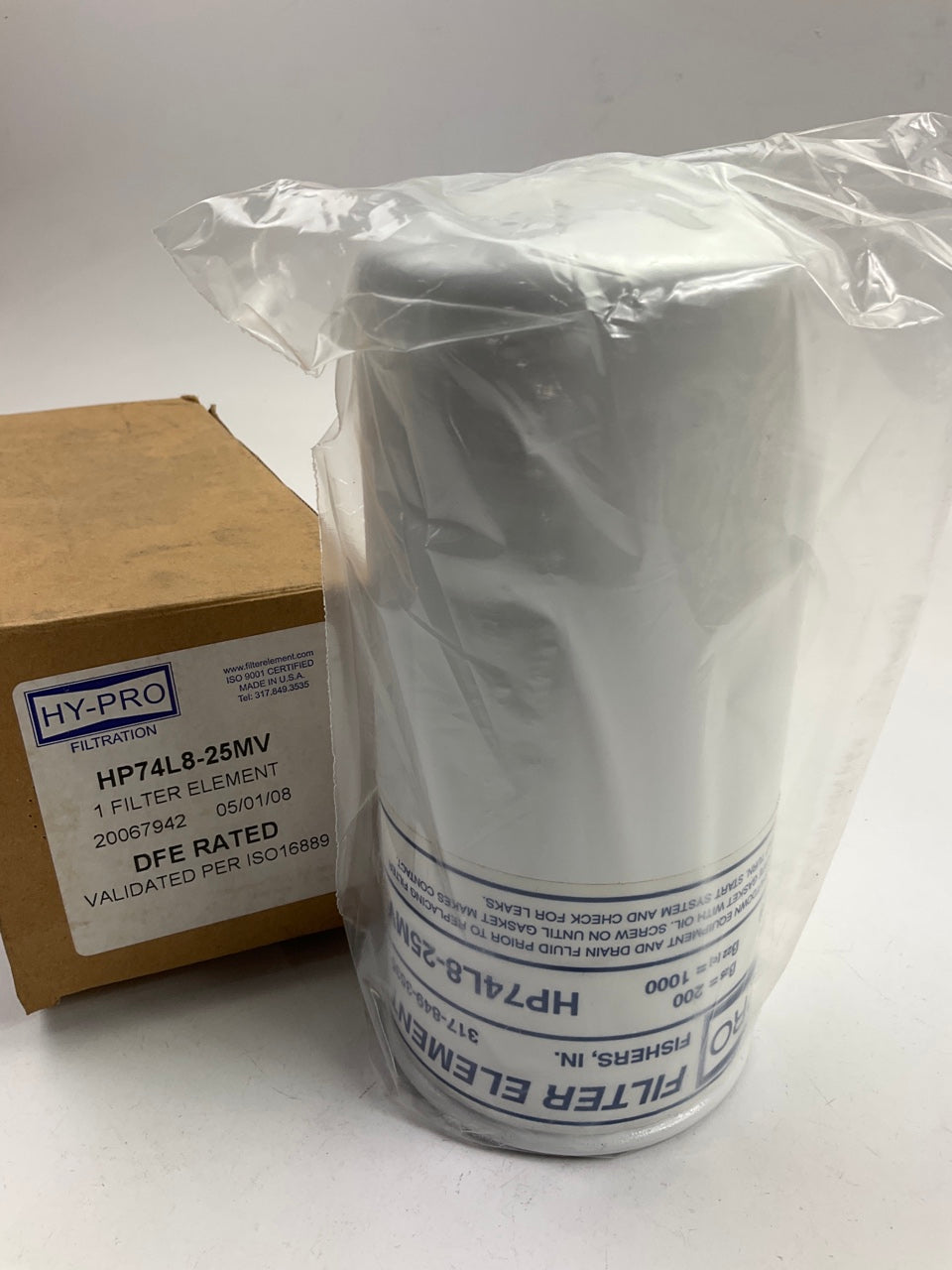 Hy-pro HP74L8-25MV Filter