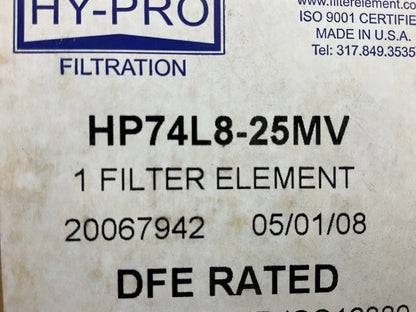Hy-pro HP74L8-25MV Filter