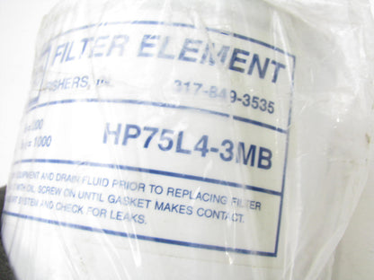Hy-pro HP75L43MB Spin-on Hydraulic Filter Replaces A08A03G, MF0596355