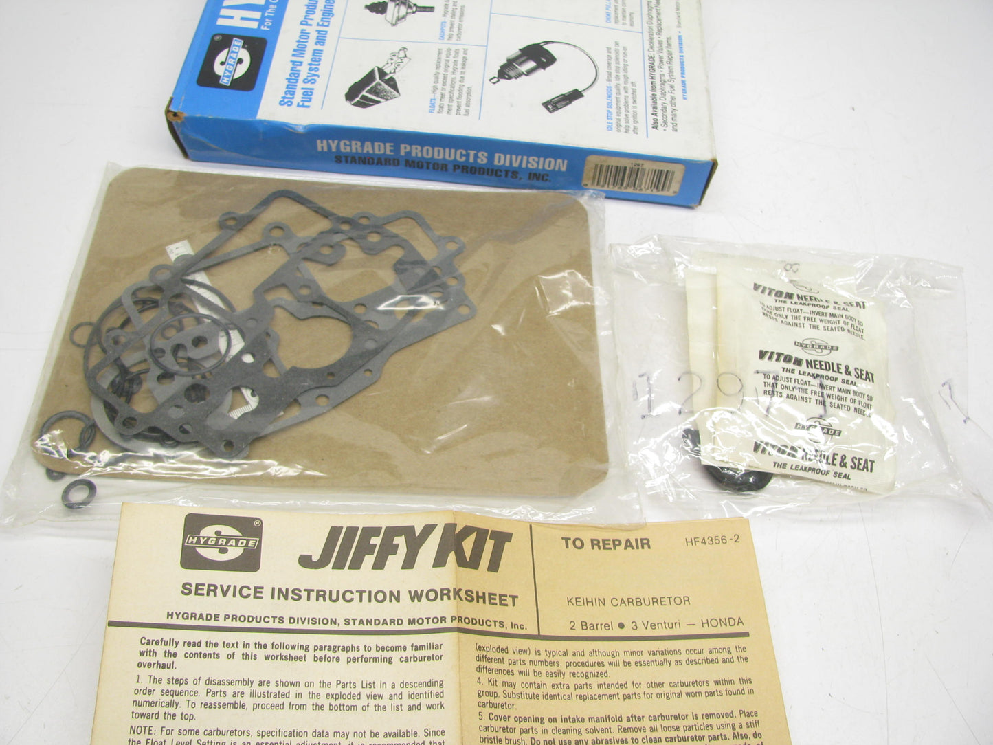 Keihin Carburetor Rebuild Kit Hygrade 1297
